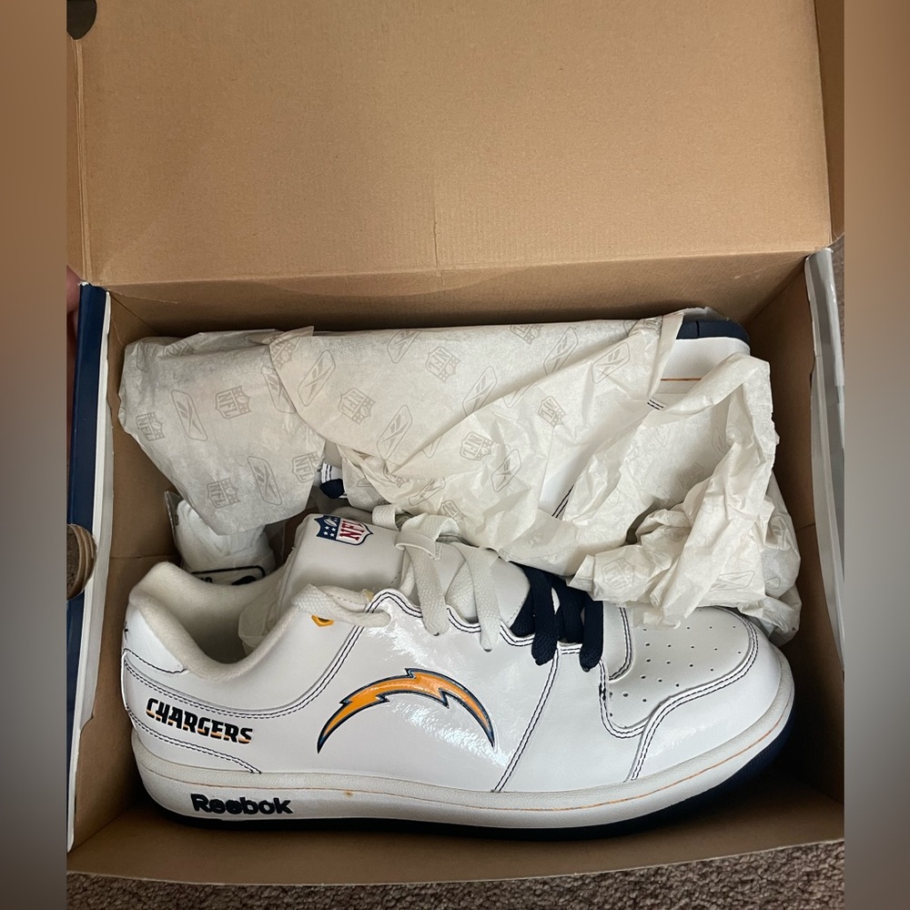 NFL Chargers Reebok Vintage Sneakers